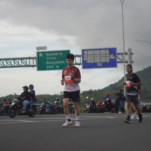 Race photo from KEDIRI HALF MARATHON 2026