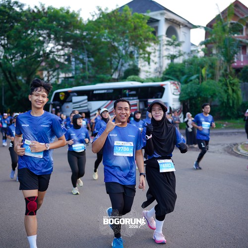 Race photo from BOGORUN 2026