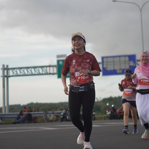 Race photo from KEDIRI HALF MARATHON 2026