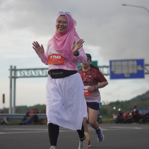 Race photo from KEDIRI HALF MARATHON 2026