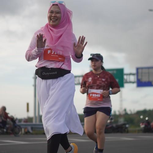 Race photo from KEDIRI HALF MARATHON 2026