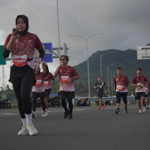 Race photo from KEDIRI HALF MARATHON 2026