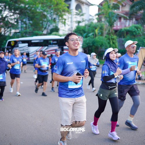 Race photo from BOGORUN 2026