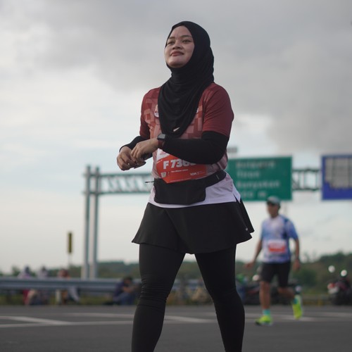 Race photo from KEDIRI HALF MARATHON 2026