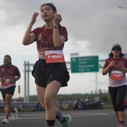 Race photo from KEDIRI HALF MARATHON 2026