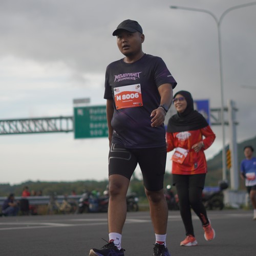 Race photo from KEDIRI HALF MARATHON 2026