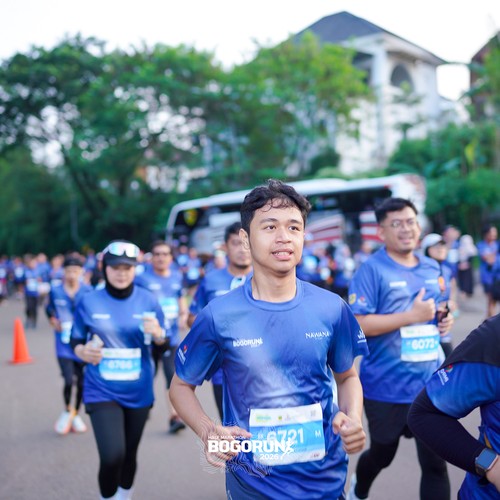 Race photo from BOGORUN 2026