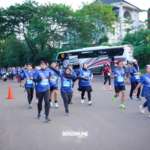 Race photo from BOGORUN 2026