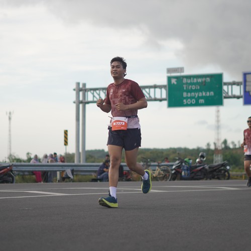 Race photo from KEDIRI HALF MARATHON 2026