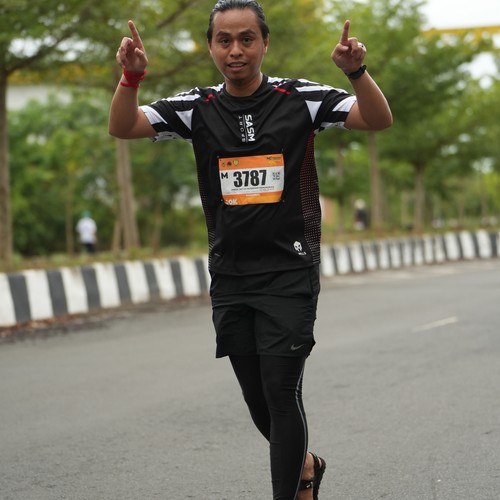 Race photo from ARUTMIN BORNEO RUN 2025