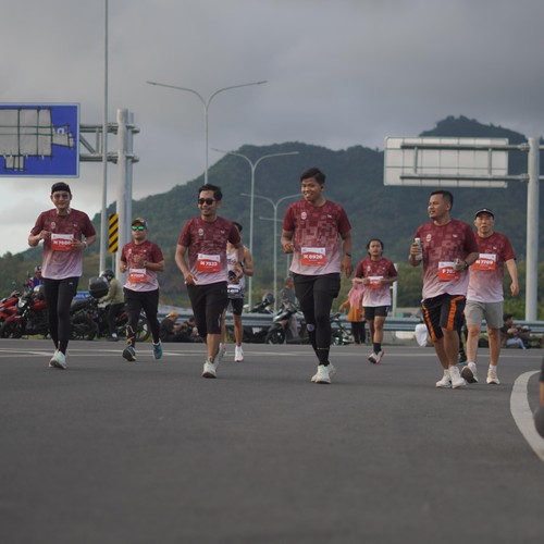 Race photo from KEDIRI HALF MARATHON 2026