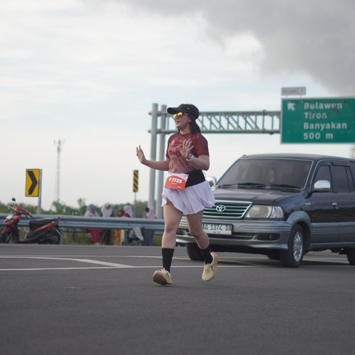 Race photo from KEDIRI HALF MARATHON 2026
