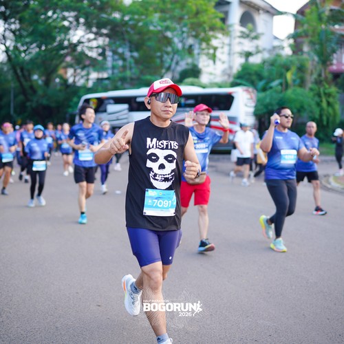 Race photo from BOGORUN 2026