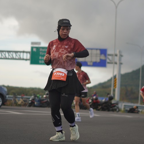 Race photo from KEDIRI HALF MARATHON 2026