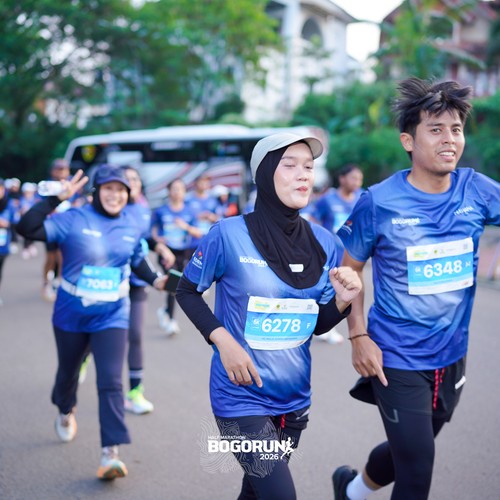 Race photo from BOGORUN 2026