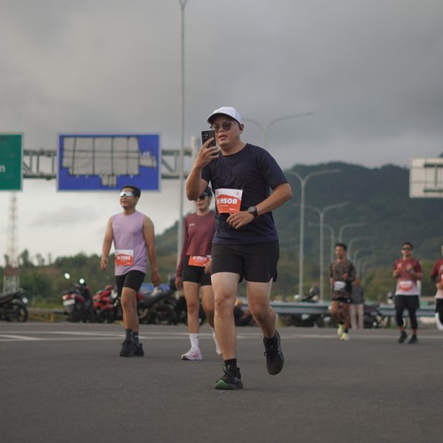 Race photo from KEDIRI HALF MARATHON 2026
