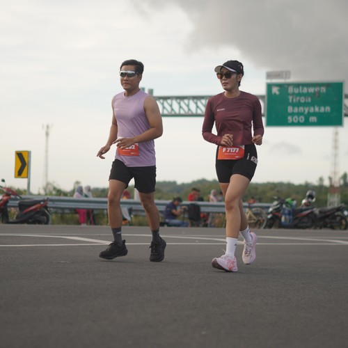 Race photo from KEDIRI HALF MARATHON 2026