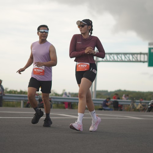 Race photo from KEDIRI HALF MARATHON 2026