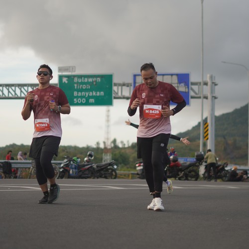 Race photo from KEDIRI HALF MARATHON 2026