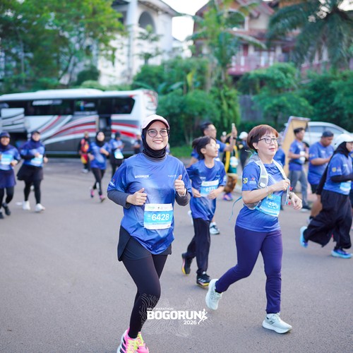 Race photo from BOGORUN 2026