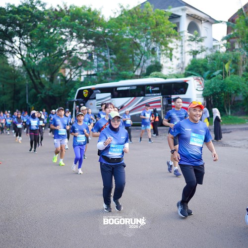 Race photo from BOGORUN 2026