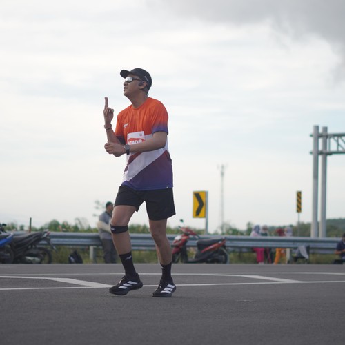 Race photo from KEDIRI HALF MARATHON 2026