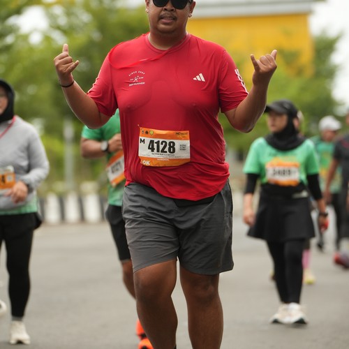 Race photo from ARUTMIN BORNEO RUN 2025