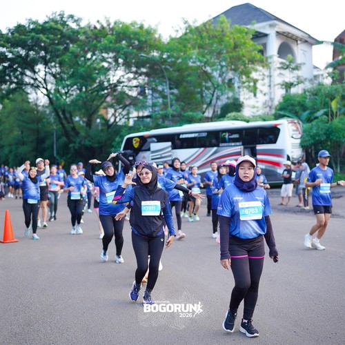 Race photo from BOGORUN 2026