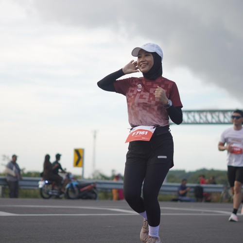 Race photo from KEDIRI HALF MARATHON 2026