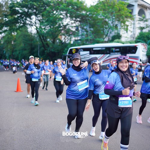 Race photo from BOGORUN 2026