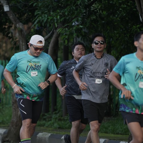 Race photo from VIBES AND STRENGTH CAMP ABR 2025