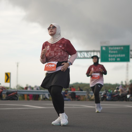 Race photo from KEDIRI HALF MARATHON 2026