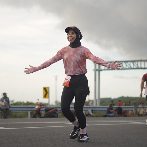 Race photo from KEDIRI HALF MARATHON 2026