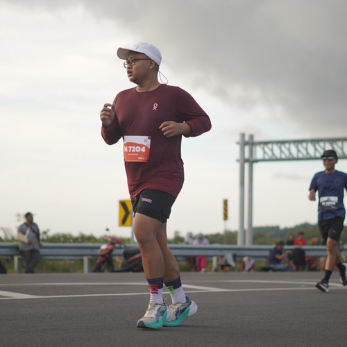 Race photo from KEDIRI HALF MARATHON 2026
