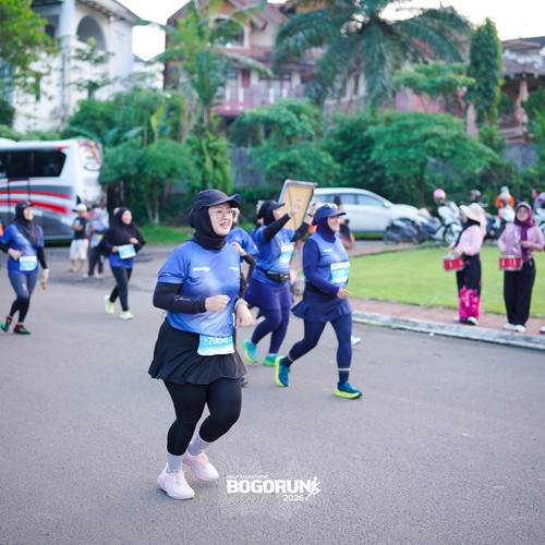 Race photo from BOGORUN 2026