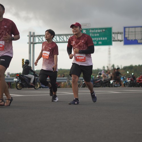 Race photo from KEDIRI HALF MARATHON 2026