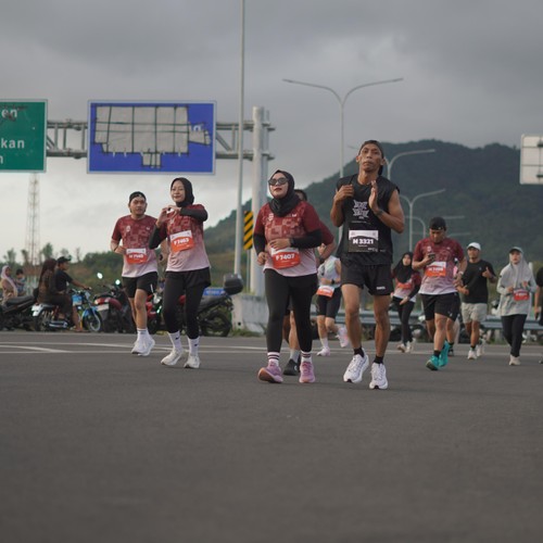 Race photo from KEDIRI HALF MARATHON 2026