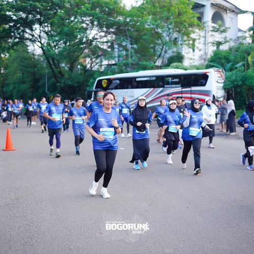 Race photo from BOGORUN 2026