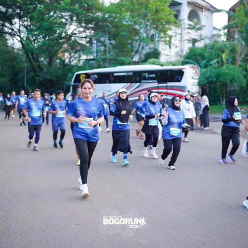 Race photo from BOGORUN 2026