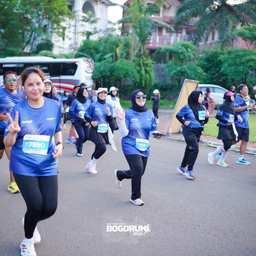 Race photo from BOGORUN 2026