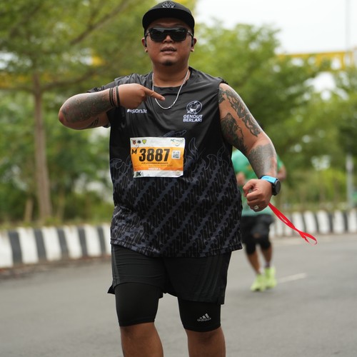 Race photo from ARUTMIN BORNEO RUN 2025
