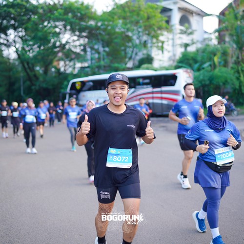 Race photo from BOGORUN 2026