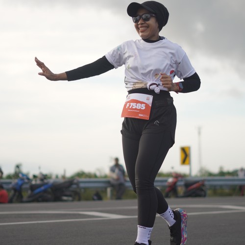 Race photo from KEDIRI HALF MARATHON 2026