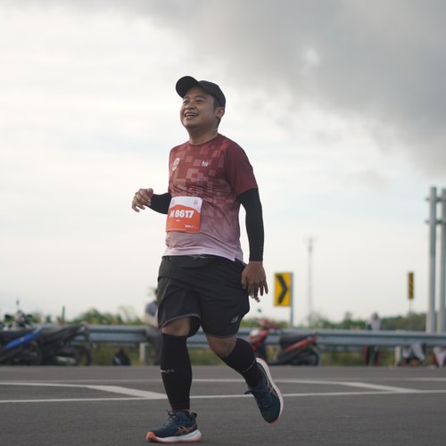 Race photo from KEDIRI HALF MARATHON 2026