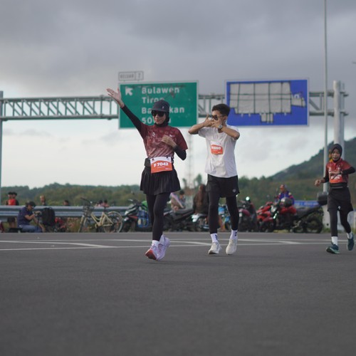 Race photo from KEDIRI HALF MARATHON 2026