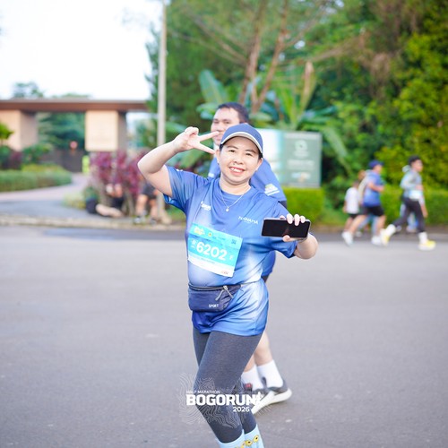 Race photo from BOGORUN 2026