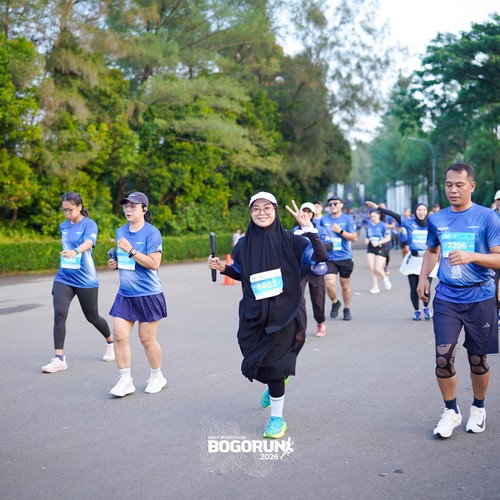 Race photo from BOGORUN 2026
