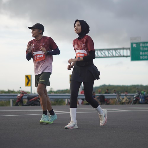 Race photo from KEDIRI HALF MARATHON 2026