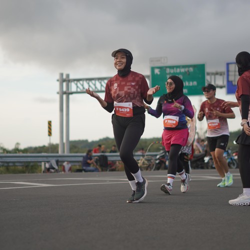 Race photo from KEDIRI HALF MARATHON 2026