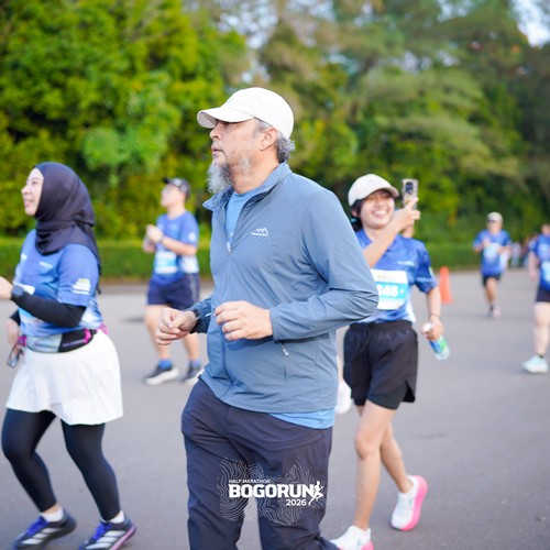 Race photo from BOGORUN 2026